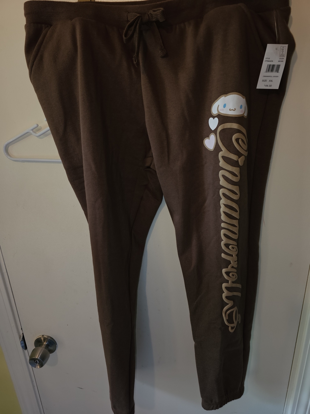 Brown Cinnamoroll Graphic Sweatpants